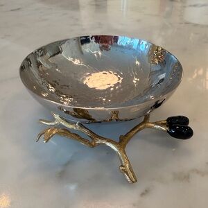 Michael Aram Olive Branch Small Catch All Decor Bowl, new